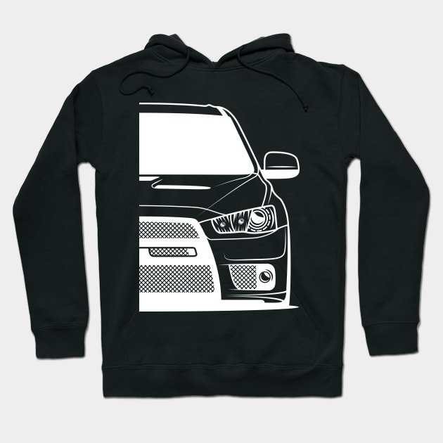 EVO X JDM Hoodie by GoldenTuners